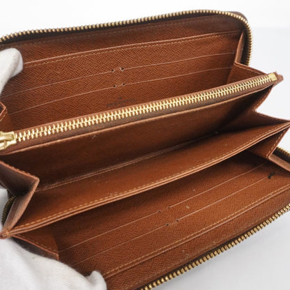 Louis Vuitton Monogram Zippy Wallet M60017 Brown