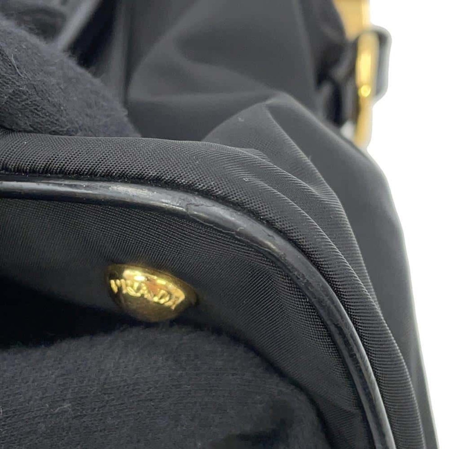 Prada Handbag Nylon 1Bb013 Prada 2Way Bag Black