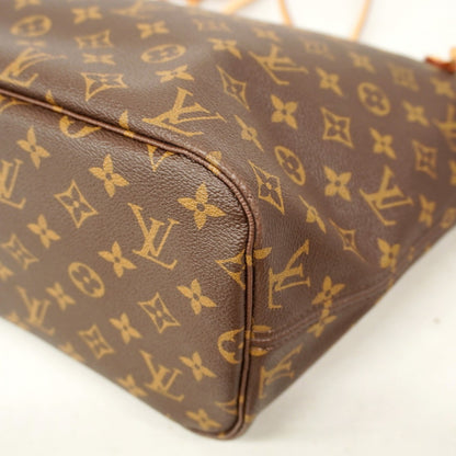 Louis Vuitton Monogram Neverfull Mm Tote Bag M40156 Brown