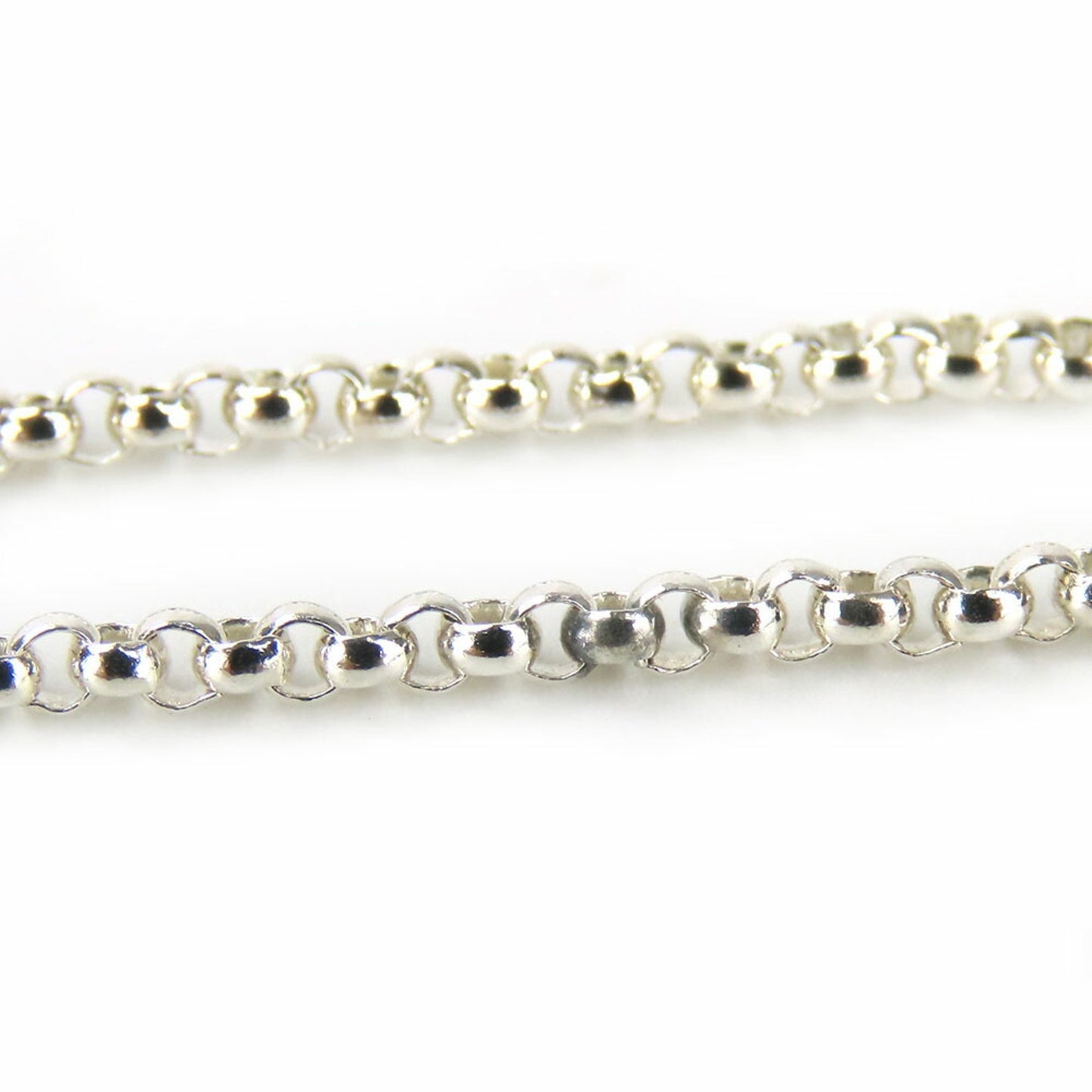 Tiffany Necklace Sterling Silver Chain Long