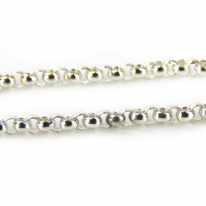 Tiffany Necklace Sterling Silver Chain Long