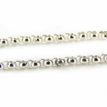Tiffany Necklace Sterling Silver Chain Long
