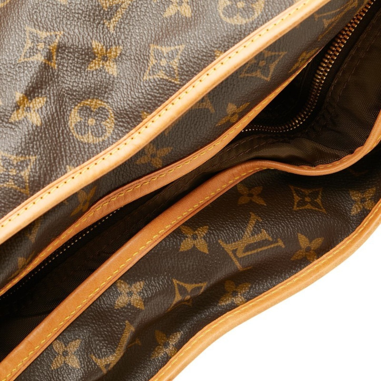 Louis Vuitton Monogram Portable Cabin Garment Case Shoulder Bag M23420 Brown Leather