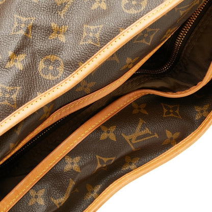Louis Vuitton Monogram Portable Cabin Garment Case Shoulder Bag M23420 Brown Leather