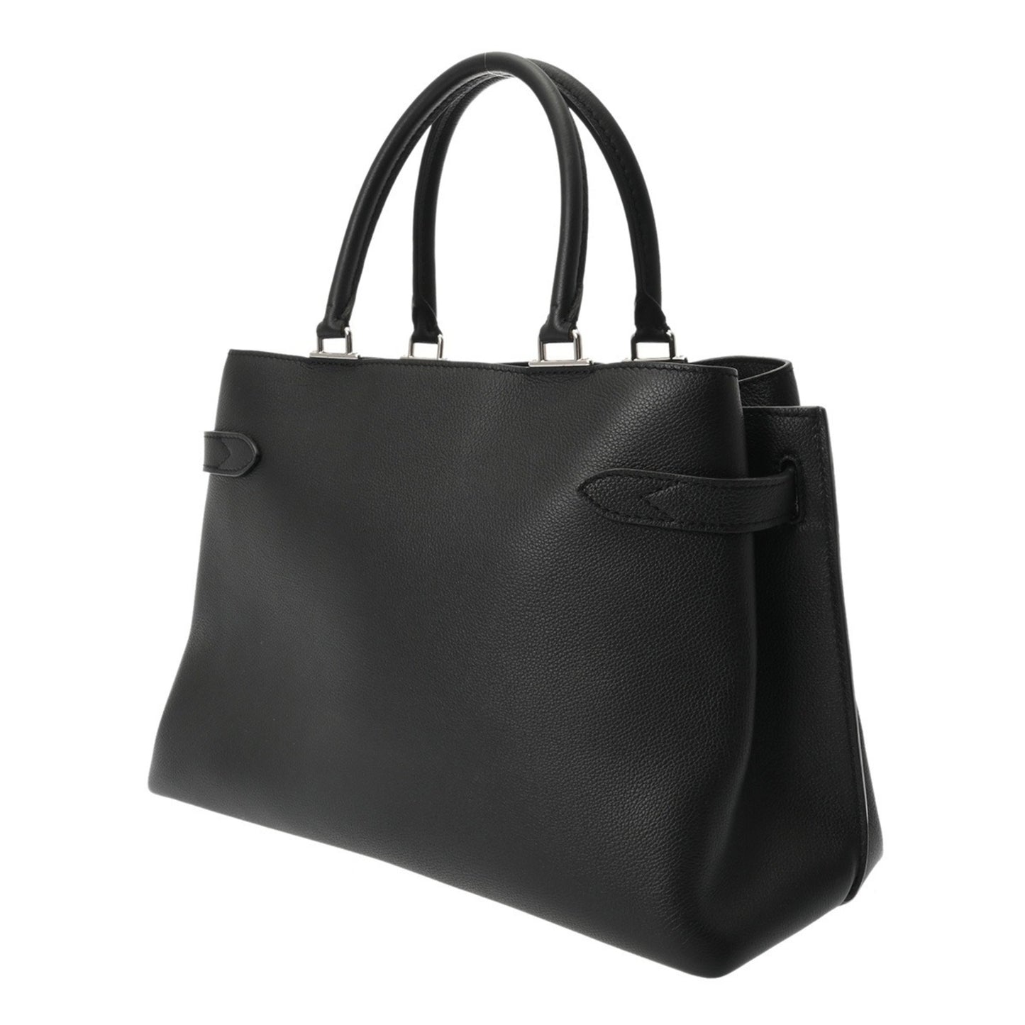 Louis Vuitton Louis Vuitton Lock Me Day Black M53730 Women'S Grained Calfskin 2-Way Bag