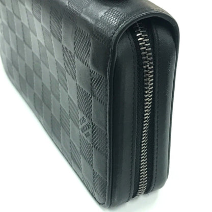 Louis Vuitton N61254 Damier Infini Zippy Xl Clutch Bag Long Wallet Leather