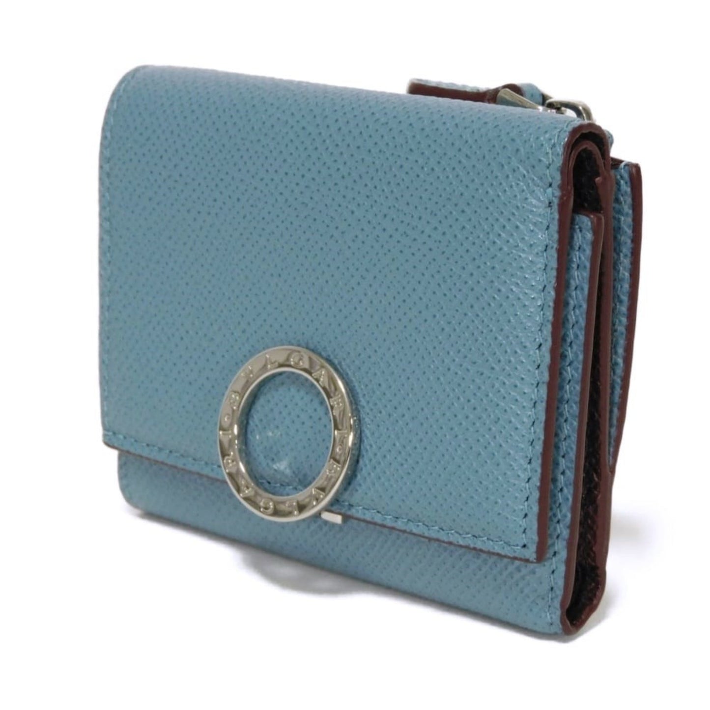 Leather Bvlgari Wallet (Tri-Fold)