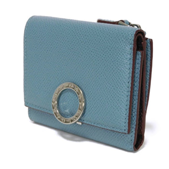 Leather Bvlgari Wallet (Tri-Fold)