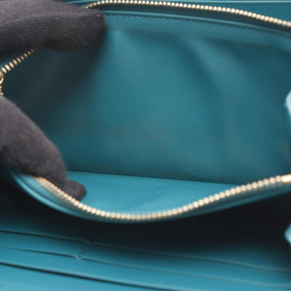 Bottega Veneta Intrecciato Round Long Wallet