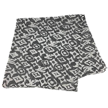 Louis Vuitton Louis Vuitton Carre Geant Monogram M76556 Lvuf Urs Fischer Stole Shawl Scarf Muffler