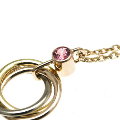 Cartier Baby Trinity Necklace 1P Pink Sapphire Pink Gold (18K)