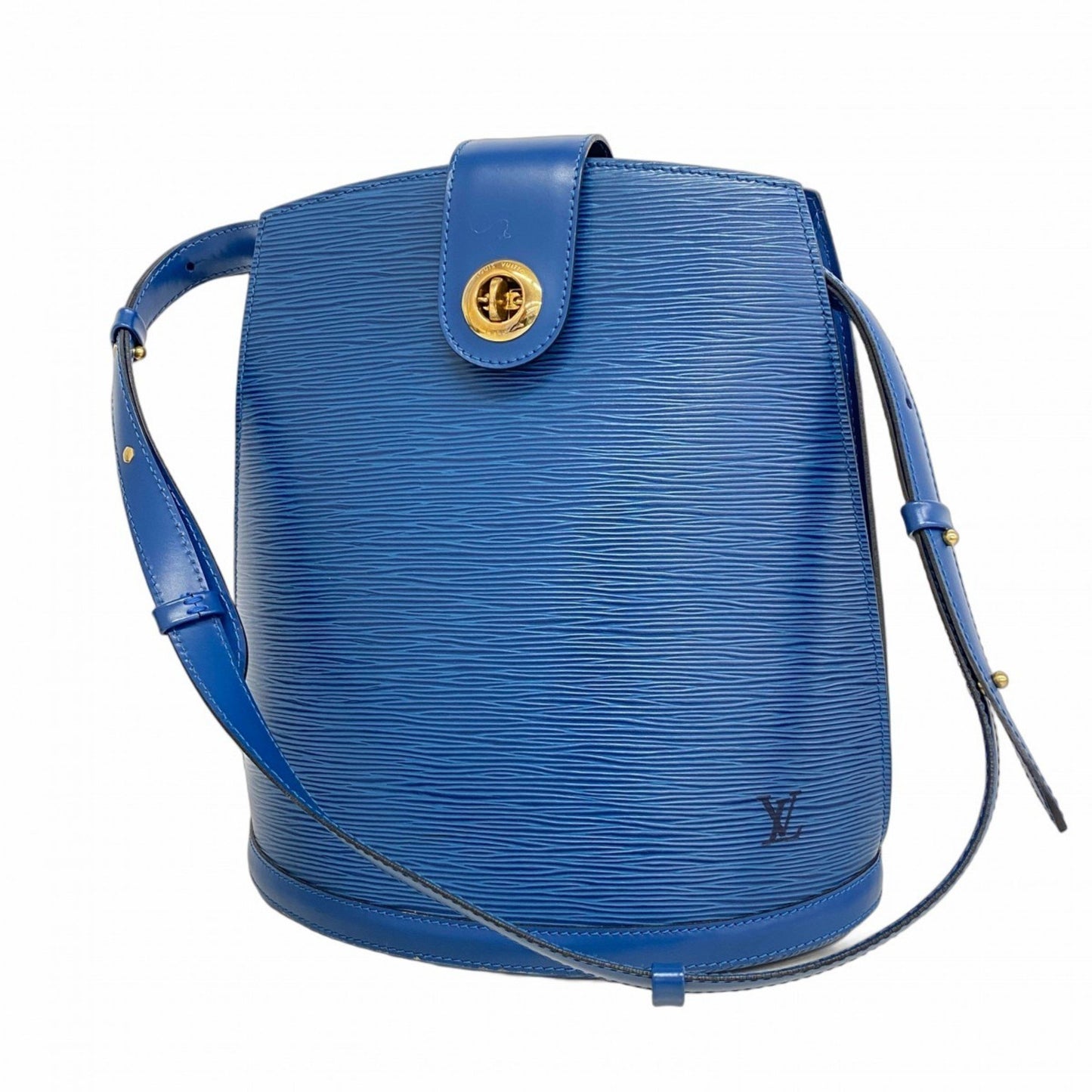 Louis Vuitton Epi Cluny Shoulder Bag M52255 Toledo Blue