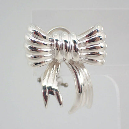 Tiffany Tiffany 925 Ribbon Earrings