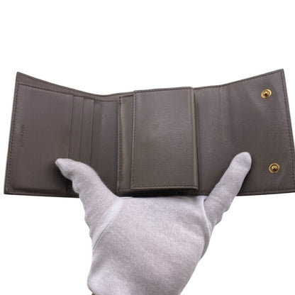 Celine Small Trifold Wallet Gray