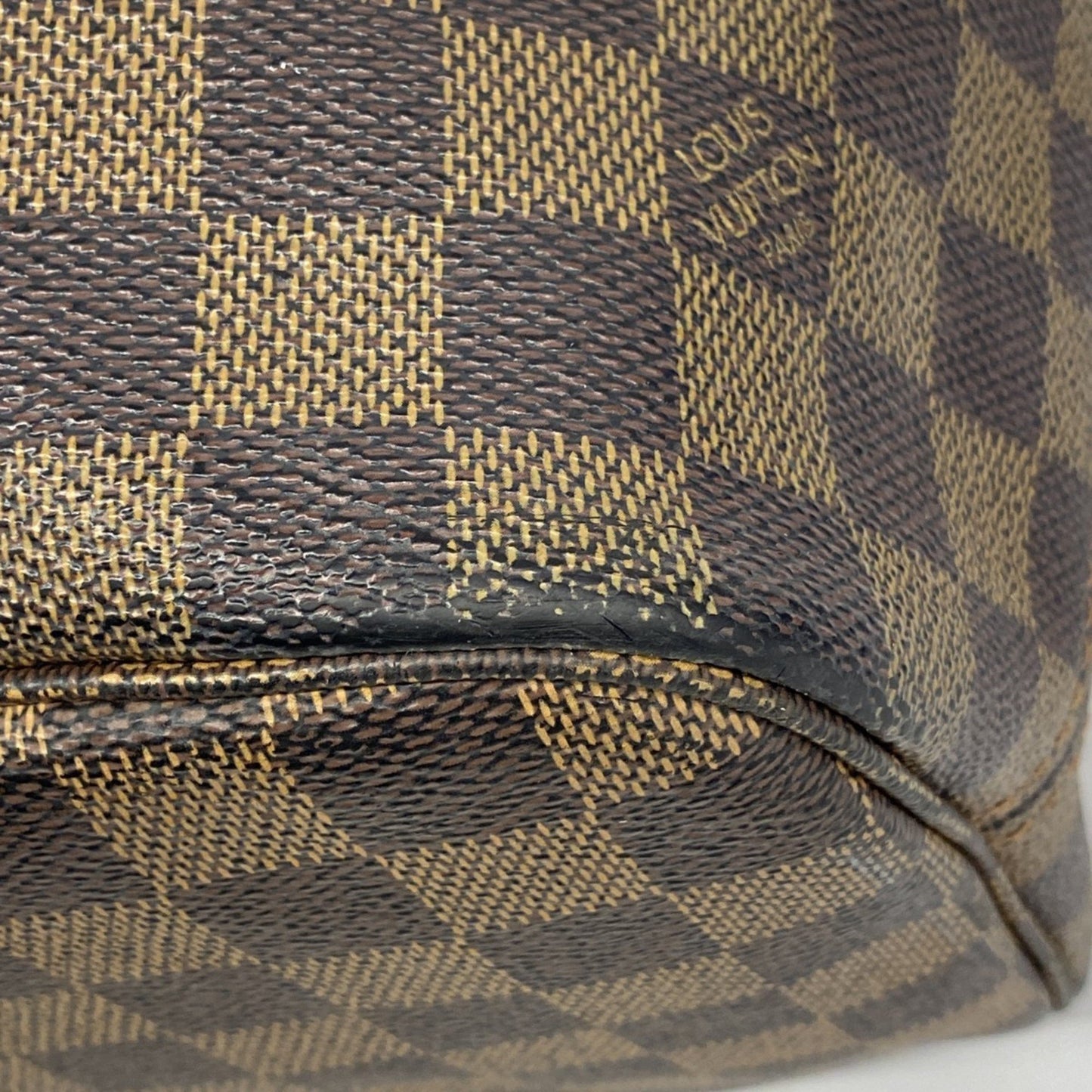 Louis Vuitton Damier Neverfull Mm Tote Bag N51105 Ebene