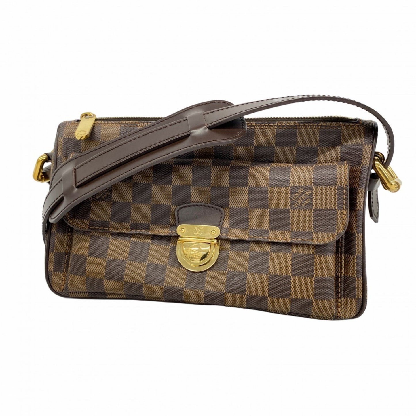Louis Vuitton Damier Ravello Gm Shoulder Bag N60006 Ebene