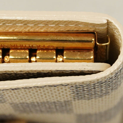 Louis Vuitton Damier Azur Multicle 4 Key Case N60020 White
