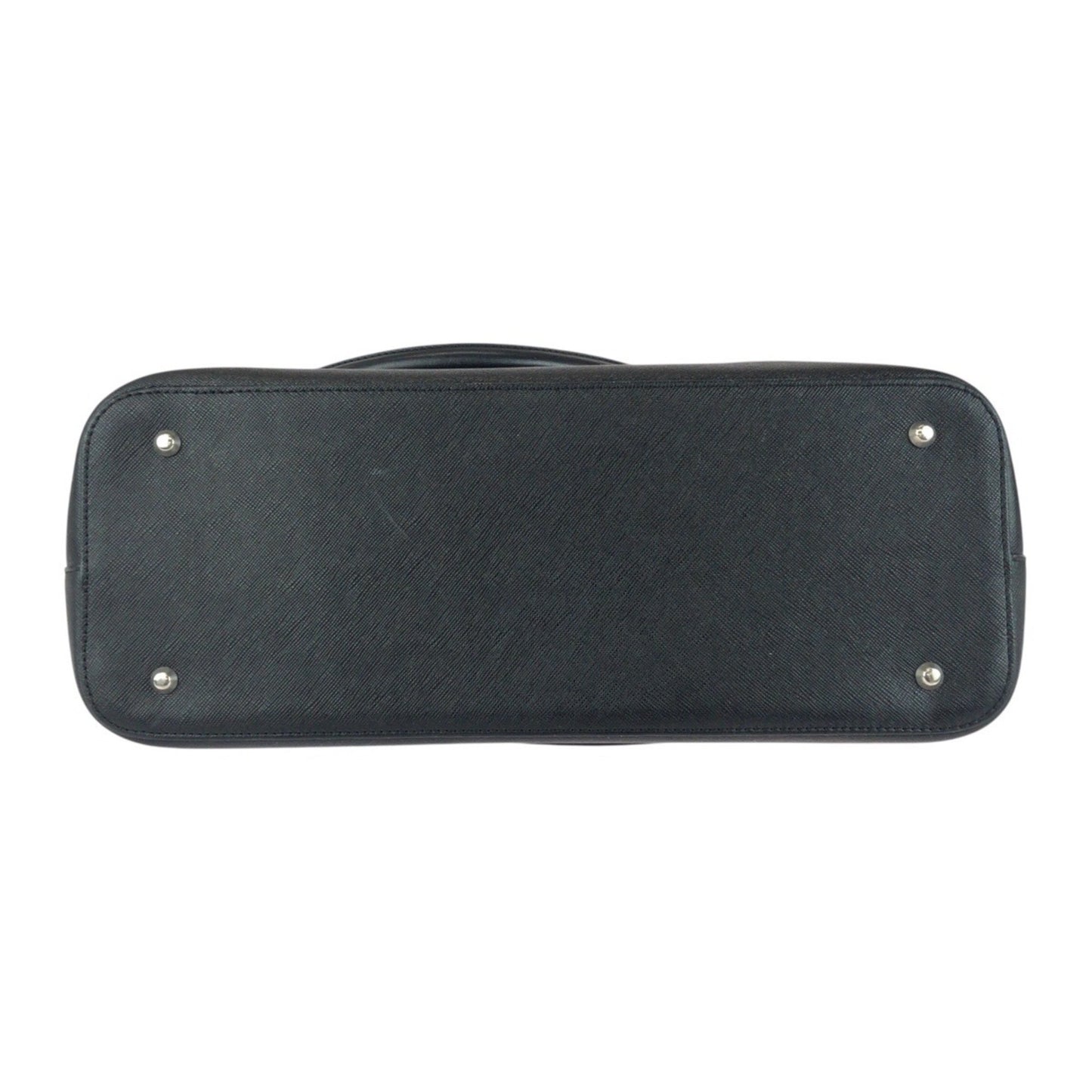 Burberry Nova Check Black Tote Bag With Silver Hardware