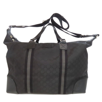 Gucci 449180 Gg Outlet Boston Bag Nylon Material