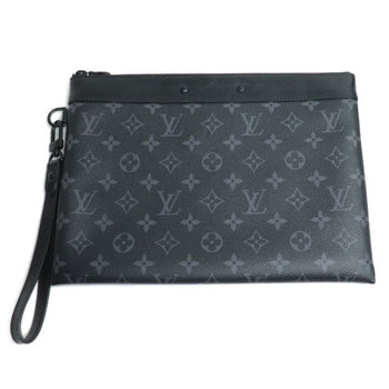 Louis Vuitton Louis Vuitton Pochette To Go Clutch Bag Monogram Eclipse Black M81569