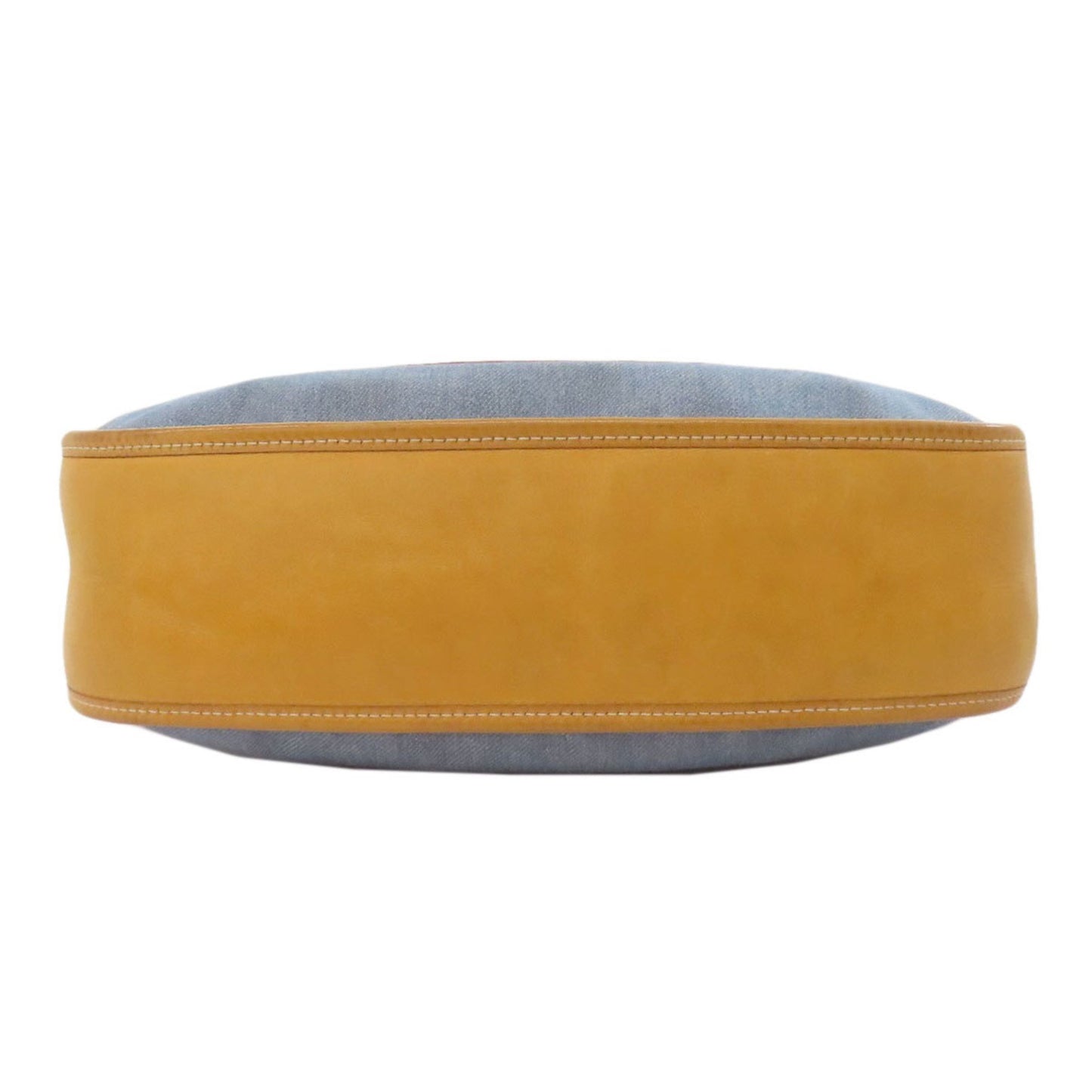 Hermes Herms Evelyne Gm Gold Hardware Shoulder Bag In Denim