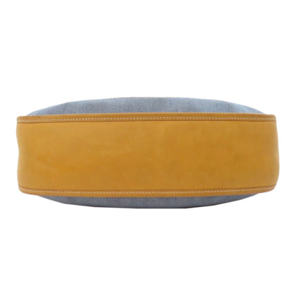 Hermes Herms Evelyne Gm Gold Hardware Shoulder Bag In Denim