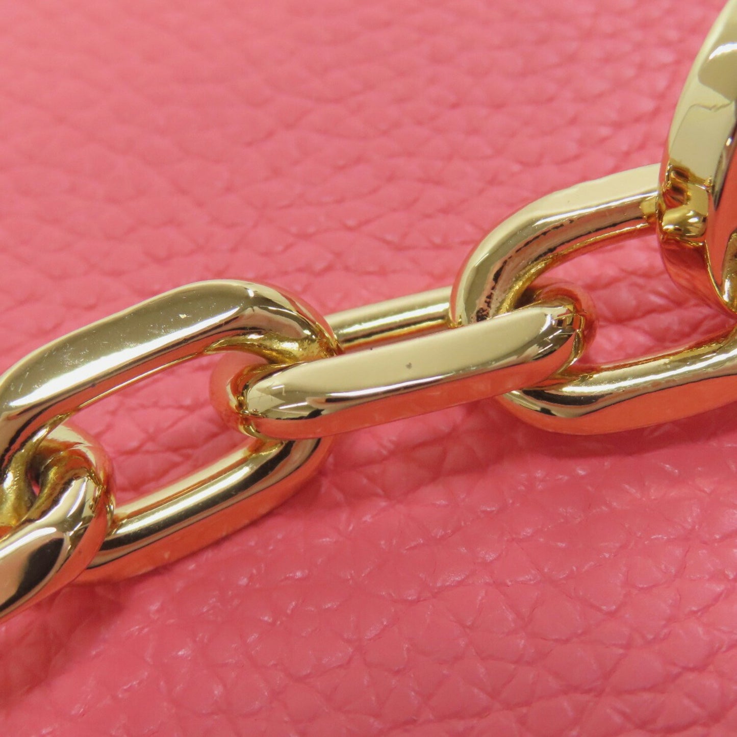 Michael Kors Mk Signature Chain Shoulder Bag Leather