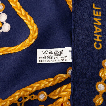 Chanel Jewelry Jewel Pattern Scarf