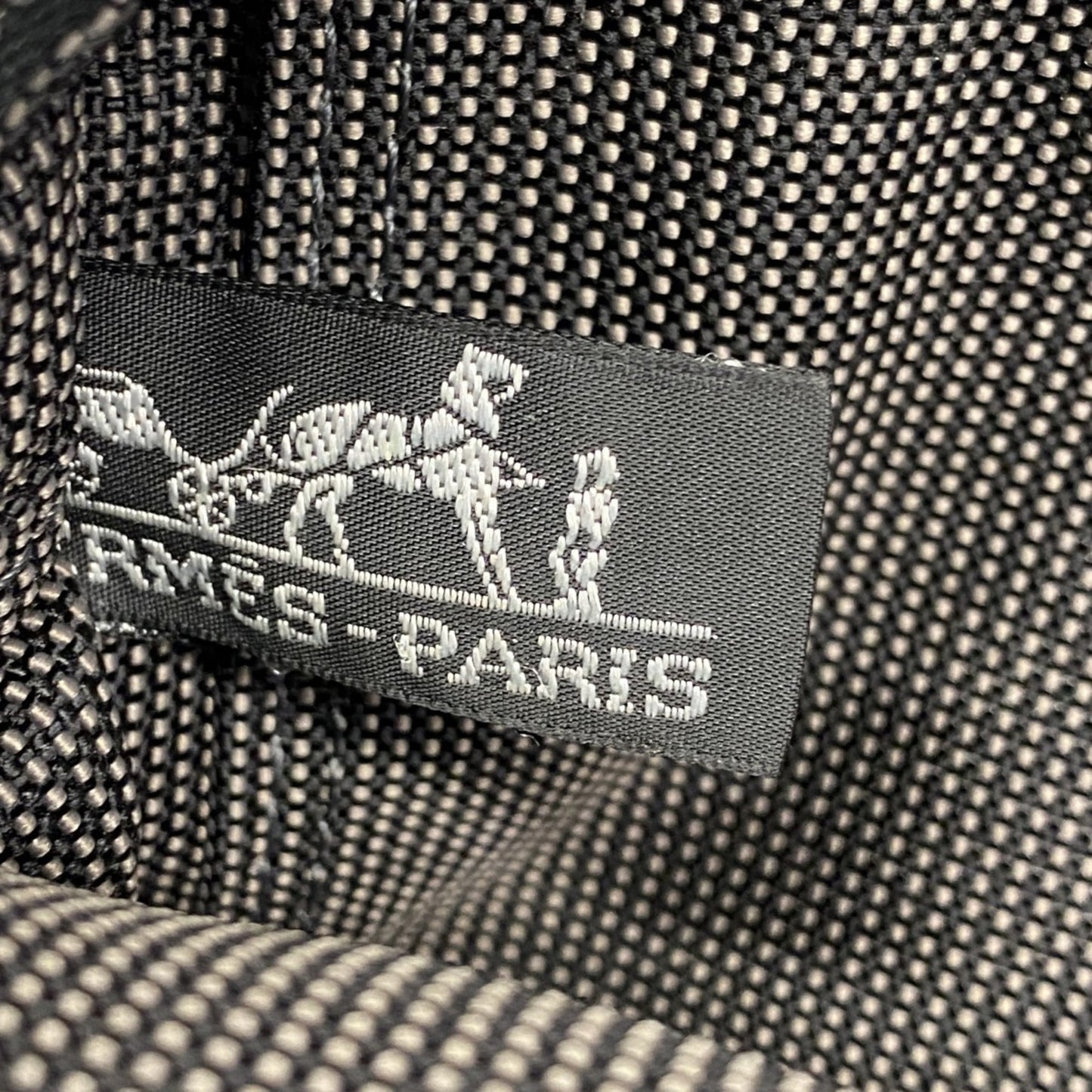 Hermes Air Line Pm Canvas Handbag