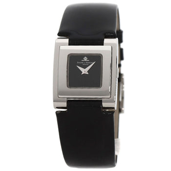 Baume & Mercier Moa8167 Catwalk Watch Stainless Steel Leather