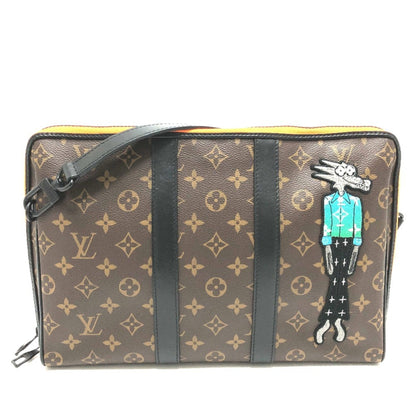 Louis Vuitton M80130 Monogram Lv Friends Keepall Pouch Bag Shoulder Handbag Canvas
