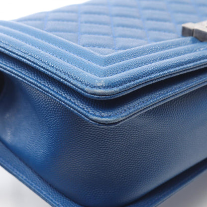 Chanel Boy Chanel Shoulder Bag In Caviar (Grained Calfskin) For Women