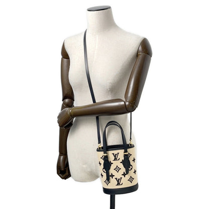Louis Vuitton Monogram Nano Baguette Shoulder Bag M82418 Louis Vuitton 2-Way Black