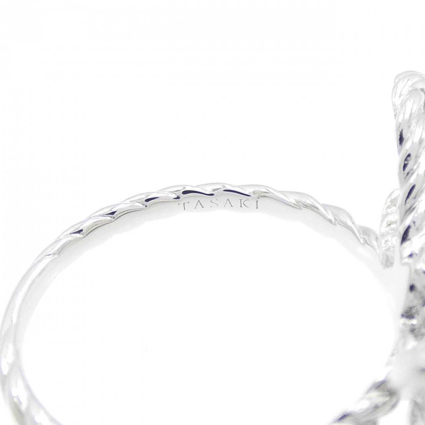 Tasaki Pearl Diamond Ring 0.01Ct