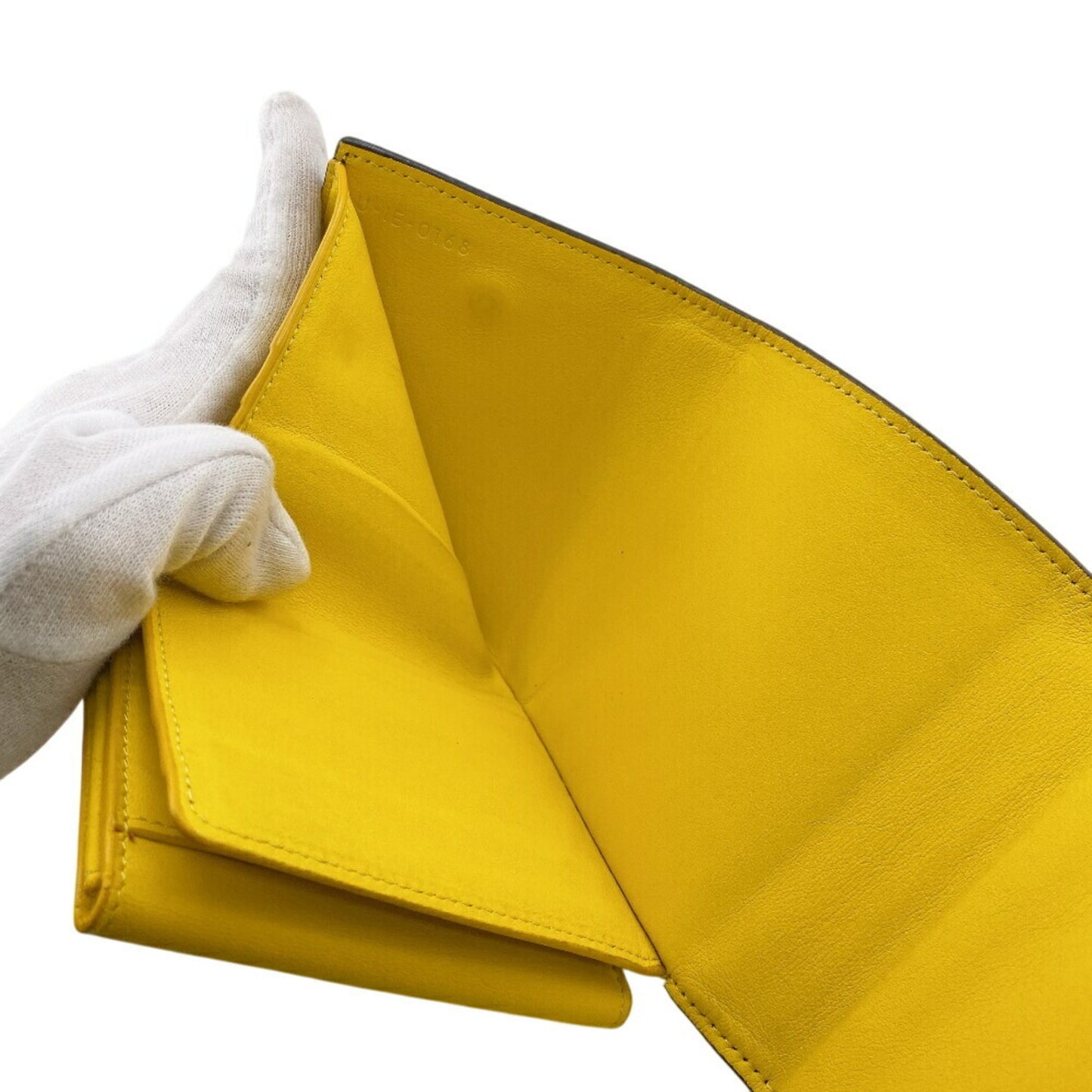 Celine U-Ie-0168 Folded Multi-Function Trifold Wallet Black