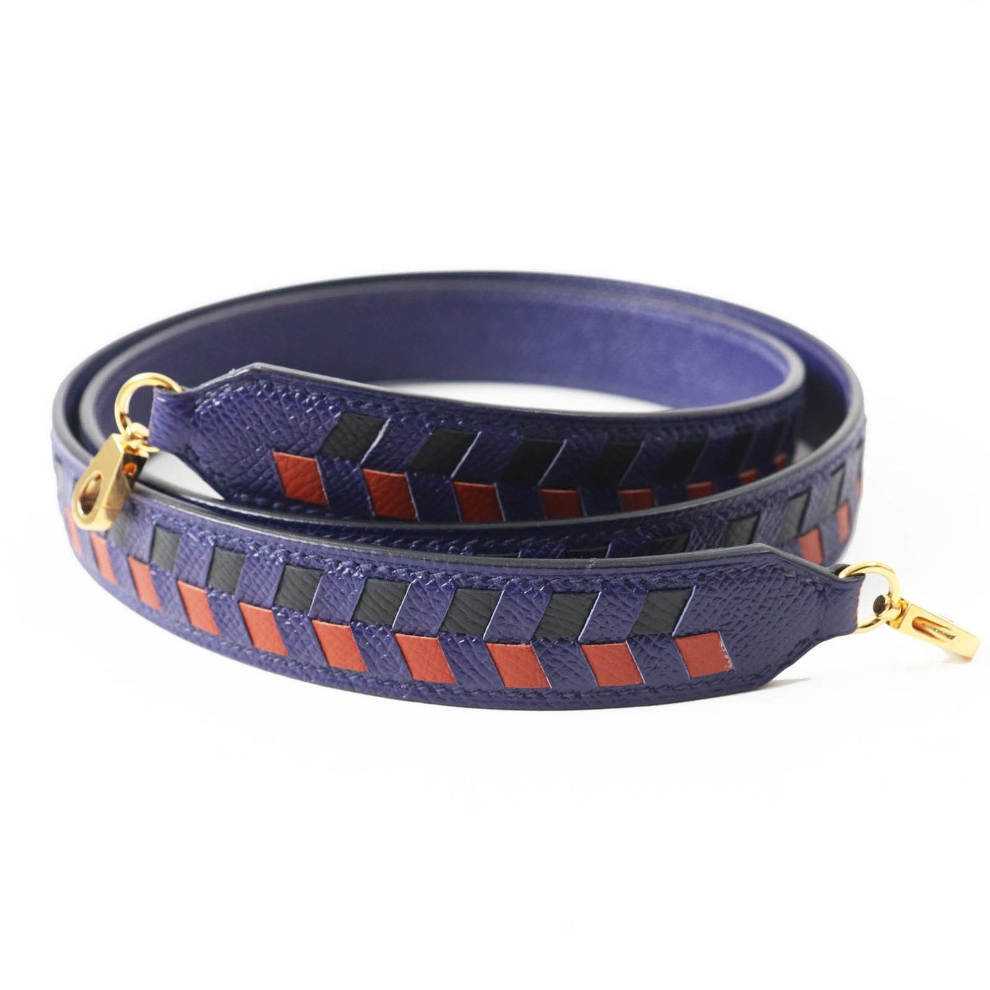 Hermes Bandouliere Traces De Cuir Leather Shoulder Strap For Evelyne