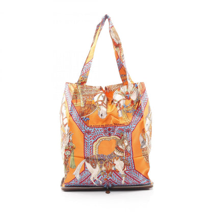 Hermes Herms Silky Pop La Danse Du Cheval Marwari Tote Bag