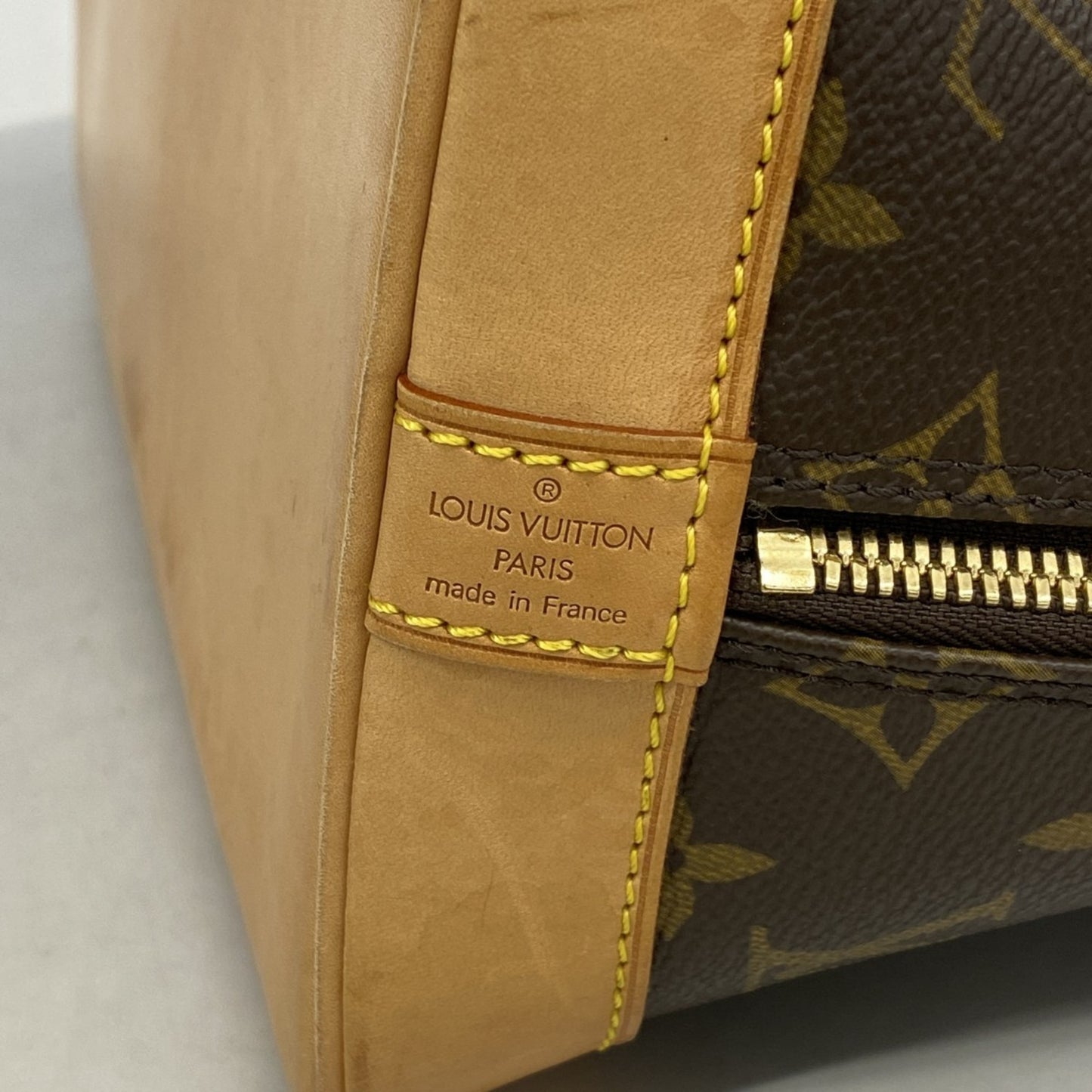Louis Vuitton Monogram Alma Handbag M51130 Brown
