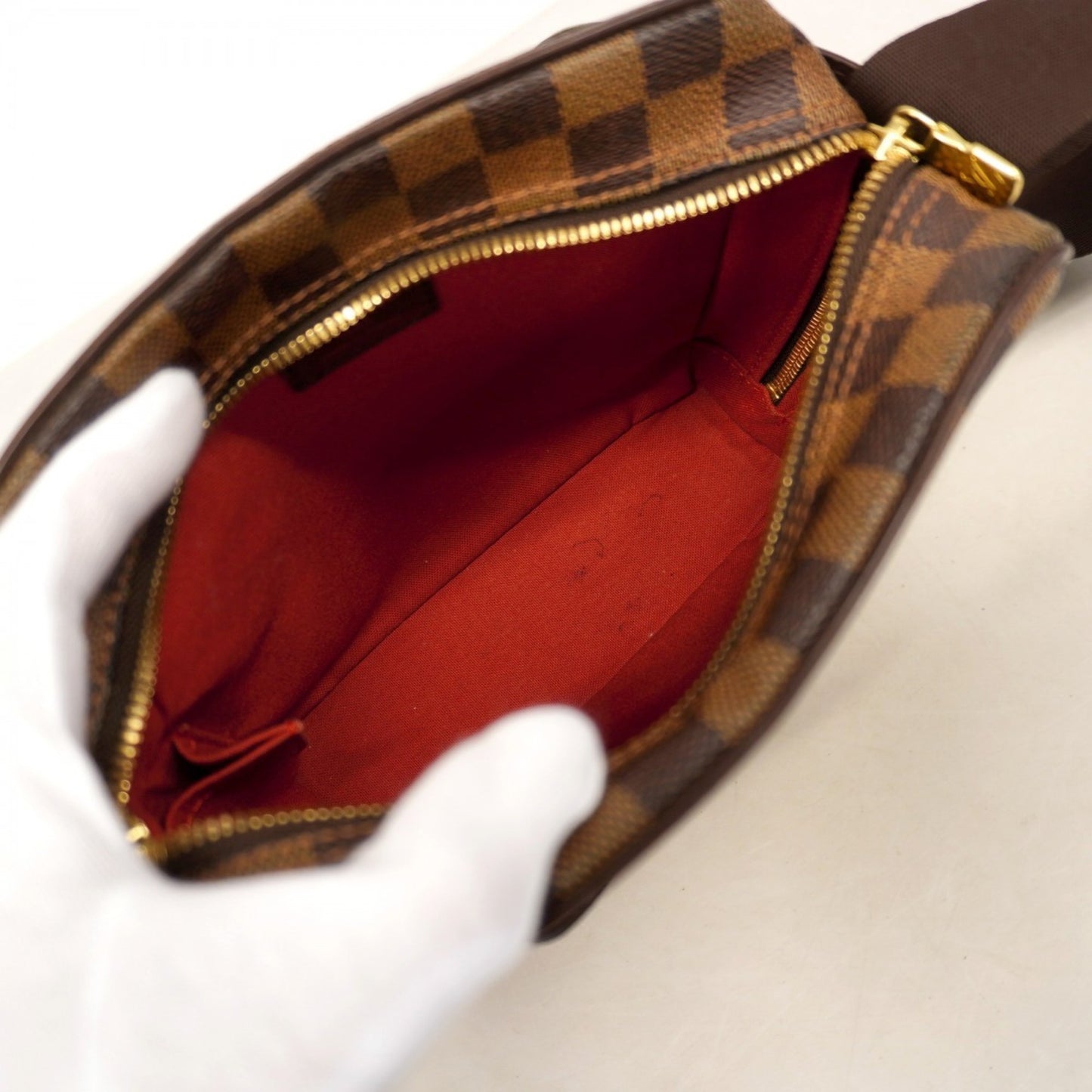 Louis Vuitton Damier Olaf Pm Shoulder Bag N41442 Ebene