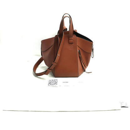 Loewe Hammock Small 2-Way Shoulder Bag Tan 387.30.S35