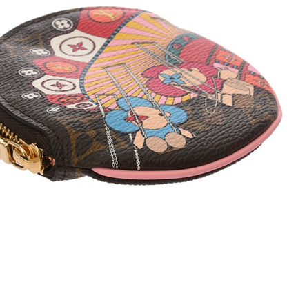 Louis Vuitton Monogram Porte Monnaie Long Vivienne Amusement Park Brown M69749 Women'S Canvas Coin