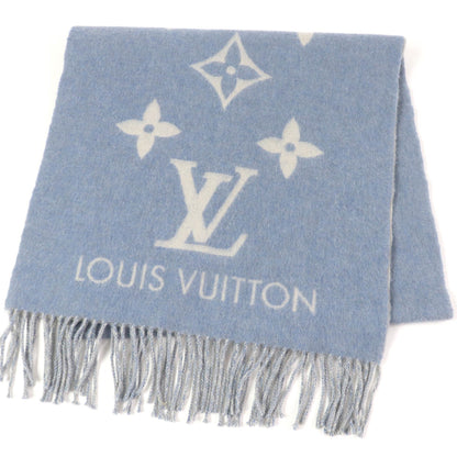 Louis Vuitton M75704 Echarpe Reykjavik Monogram 100% Cashmere Fringe Scarf