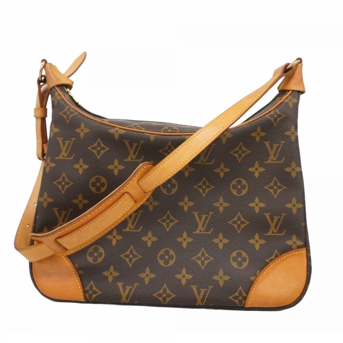 Louis Vuitton Monogram Boulogne 30 Shoulder Bag M51265 Brown