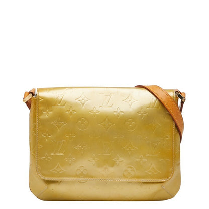 Louis Vuitton Monogram Vernis Thompson Street One-Shoulder Bag In Yellow