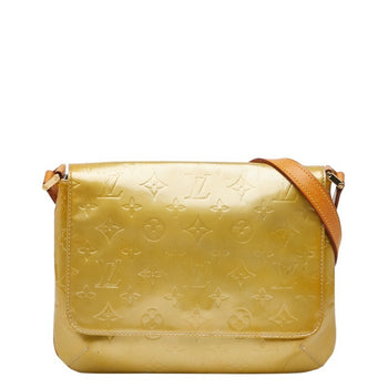 Louis Vuitton Monogram Vernis Thompson Street One-Shoulder Bag In Yellow