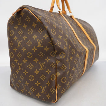 Louis Vuitton Monogram Keepall Bandouliere 60 Boston Bag M41422 Brown