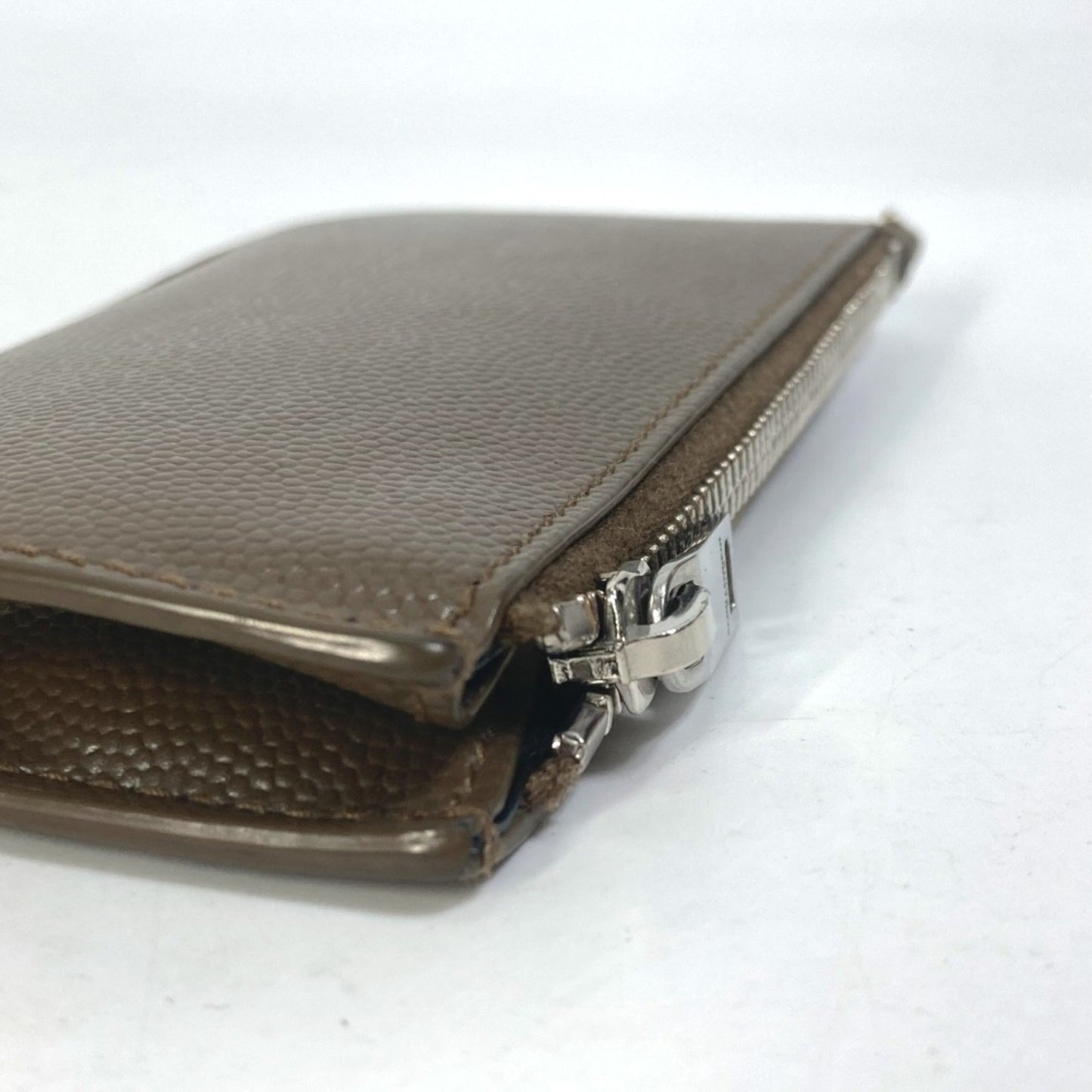 Saint Laurent Paris 609362 Compact Wallet Wallet Coin Compartment Coin Purse Brown