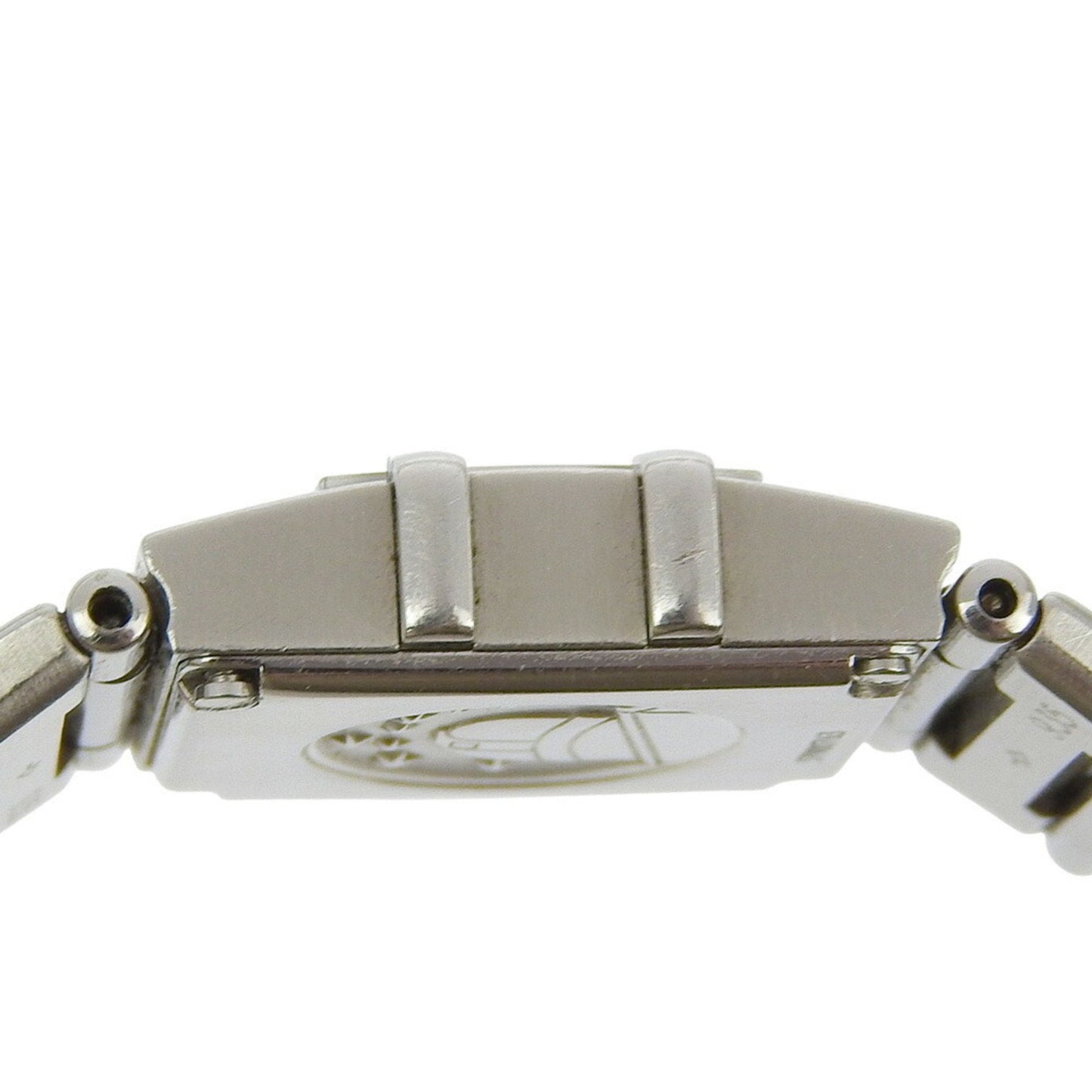 Omega Constellation Carree Watch 1531.71 Stainless Steel 1998 Quartz Analog Display White Shell Dial