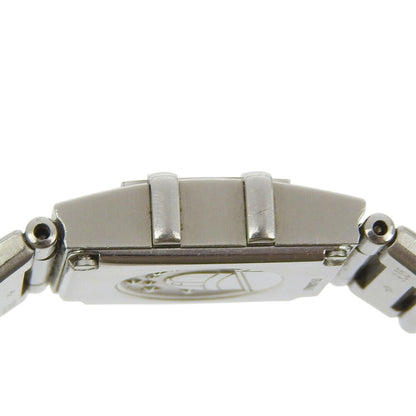 Omega Constellation Carree Watch 1531.71 Stainless Steel 1998 Quartz Analog Display White Shell Dial