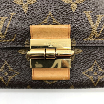 Louis Vuitton M60362 Portefeuille Elysee Long Wallet Brown Monogram Canvas Leather
